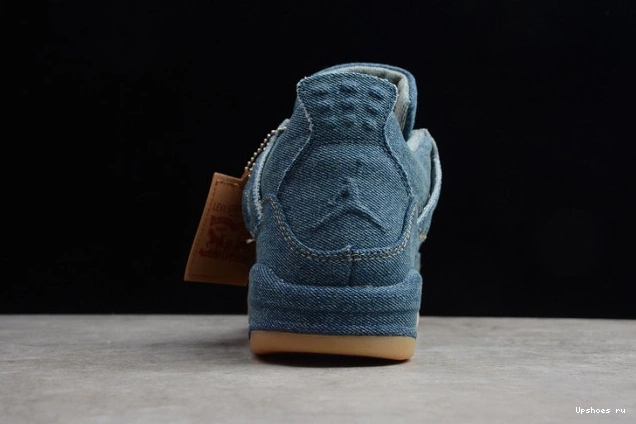 X 4 AO2571-401 NIKE AIR JORDAN LEVI'S DENIM 0414